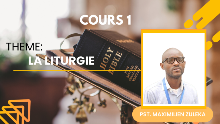 LA LITURGIE Cours 1